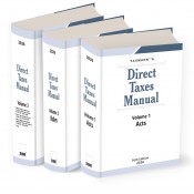 Taxmann’s Direct Taxes Manual 2026 – 3 Volumes Set 56th Edition | 2026 [Free Delivery]